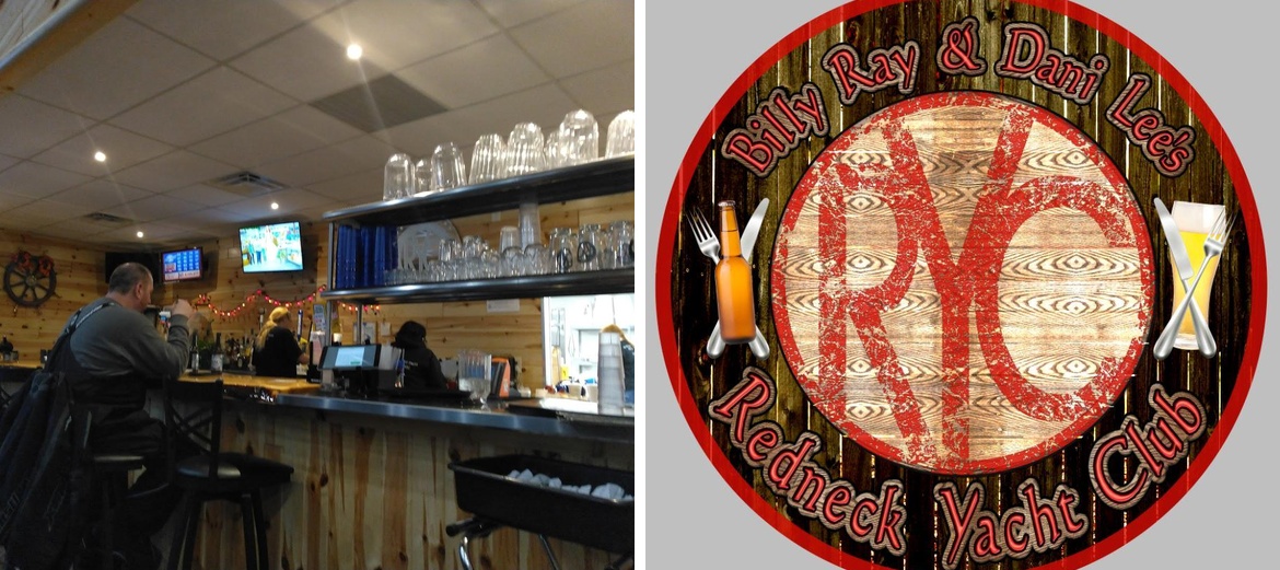 Billy Ray & Dani Lees LLC Redneck Yacht Club Menu